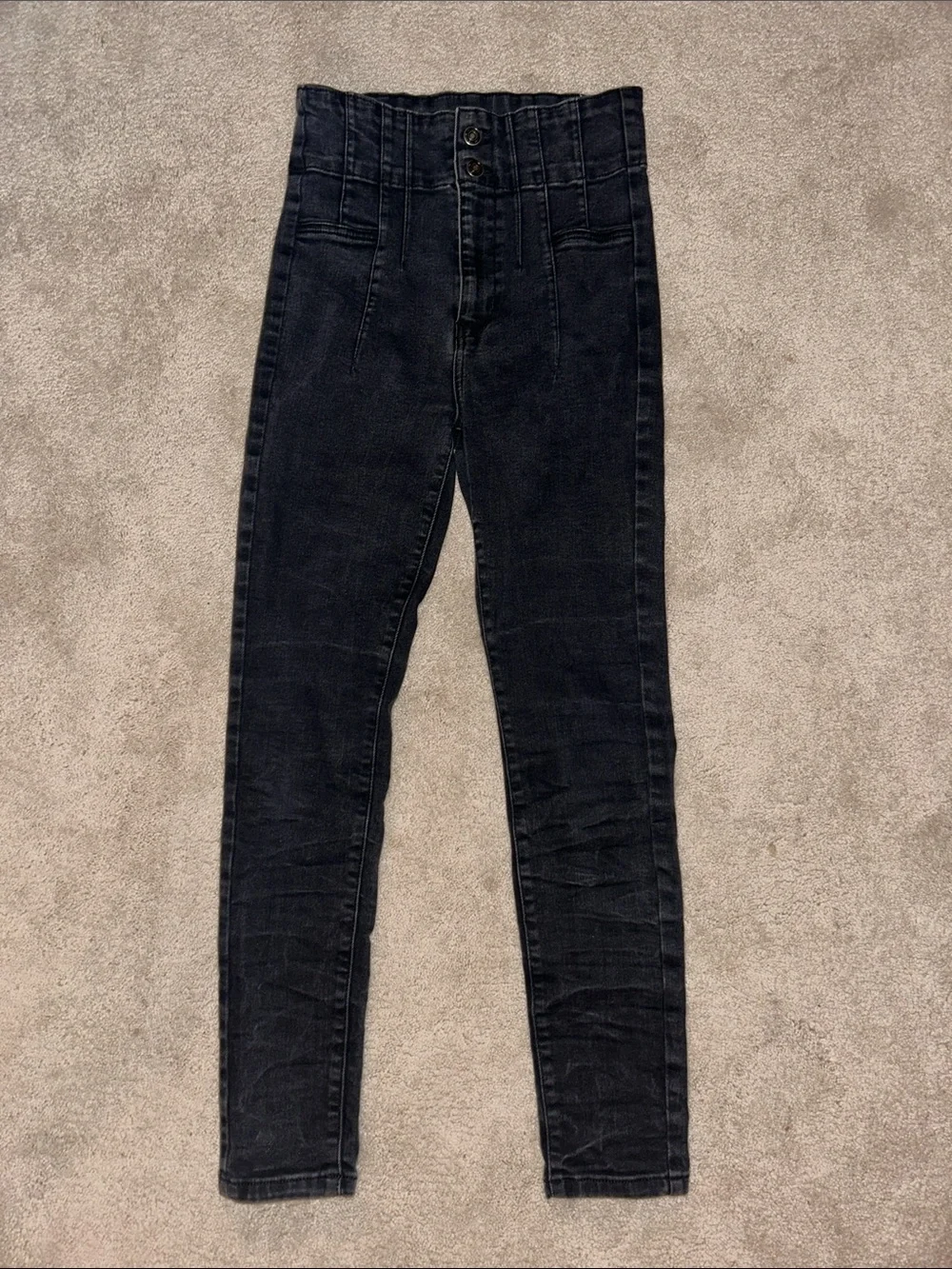 We The Free Black Skinny Jeans